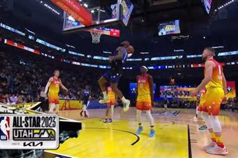 LEBRON JAMES GOTTA HAVE SOME TYPE OF SUPERPOWERS! INSANE DUNK CONTEST!