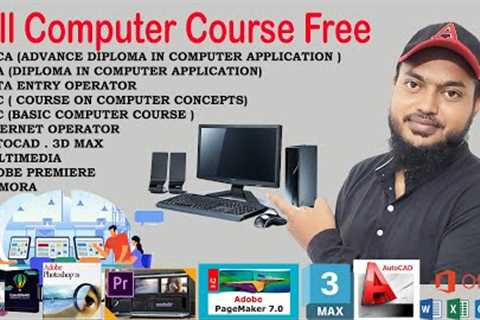 All Computer Course Free||Computer Technology||My First Video