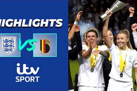 HIGHLIGHTS | England retain Arnold Clark Cup after smashing Belgium for six | ITV Sport