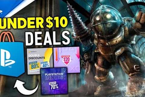 17 AMAZING PSN Game Deals UNDER $10! SUPER CHEAP PS4 Games (NEW PlayStation Game Deals 2023)