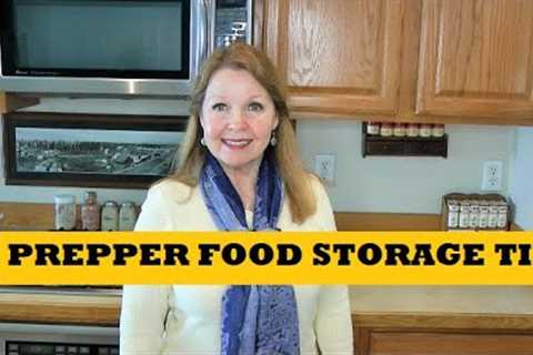 Prepper Food Storage Tips Emergency Food Storage for Beginners