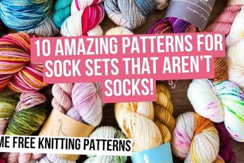 Knitting Pattern ideas for sock sets that AREN'T socks! | FREE Knitting Patterns