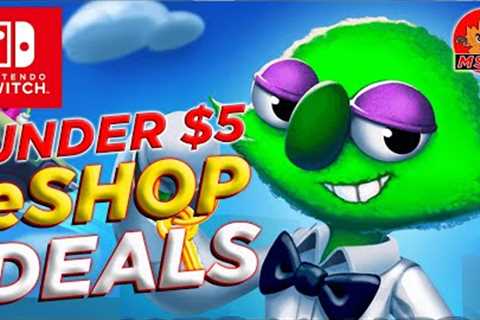 Amazing Nintendo Switch eSHOP Sale ON NOW!! | Best UNDER $5 Switch eSHOP Deals This Week