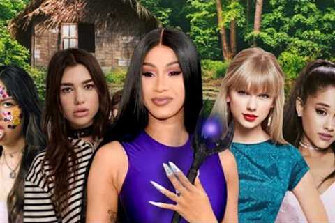 Celebrities in Cardi B's New House