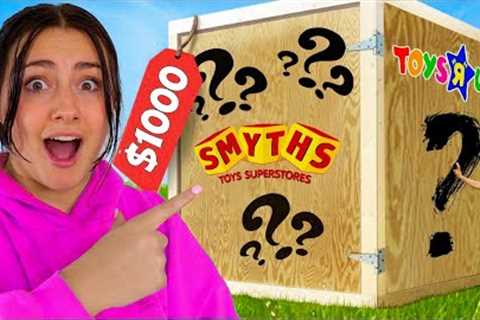 Unboxing 100 Mystery Toys in 24 Hours