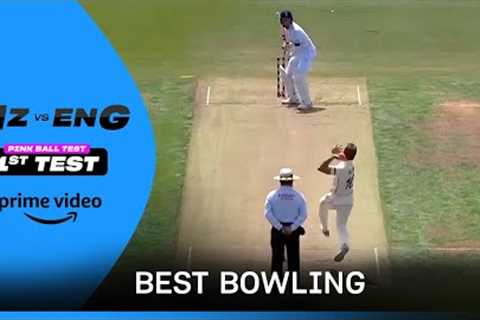 NZ vs Eng | 1st Test - Exceptional bowling by NZ &amp; Eng Bowlers 🏏  | Prime Video India