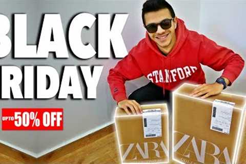 BLACK FRIDAY ZARA ONLINE SHOPPING DEALS (UNBOXING !!!)