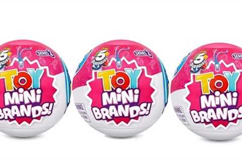 Zuru 5 Surprise Toy Mini Brands Series 2 Unboxing Review