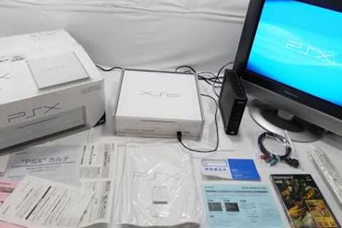 Rare Japanese Sony PSX 7000 With English menu and External HDD with 250 games!!