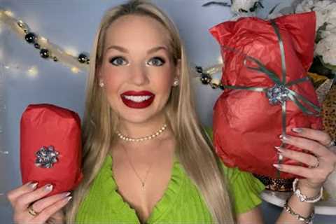 ASMR SECRET SANTA UNBOXING🎅🏼from @asmrgorda