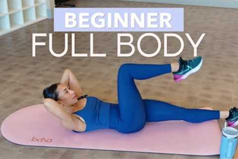 Beginner Pilates Routine with NO EQUIPMENT Needed! 25 Mins Full Body Workout