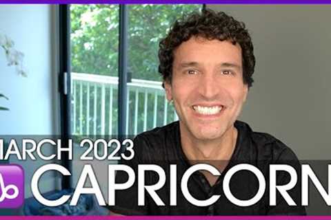 Capricorn March 2023: Career, Financial &amp; Personal Growth!
