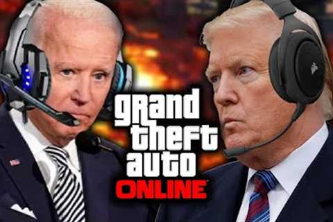 Biden, Trump, and Obama Argue in a GTA Online Lobby