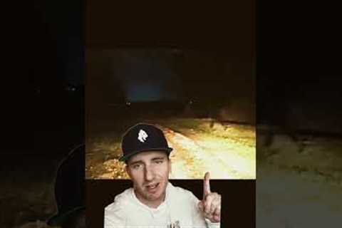 CLOAKED BIGFOOT Runs by Security Trail Camera!