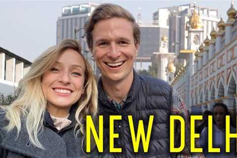 First time in INDIA! 🇮🇳 (Travel to New Delhi Vlog)