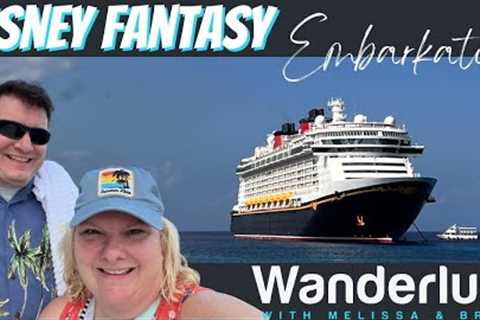 Disney Fantasy - 1st Impressions on Embarkation Day