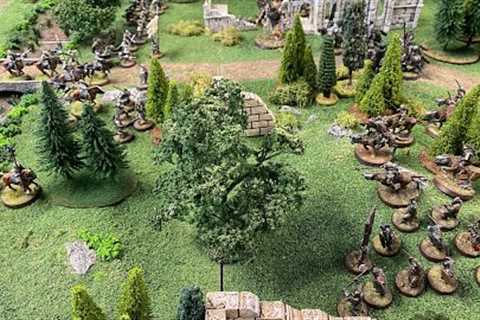 MESBG Battle Report; Gondor vs Mordor 800pts