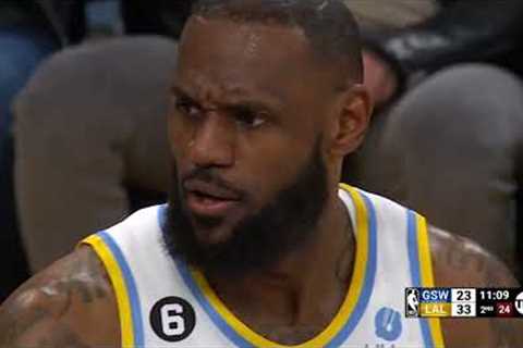 LeBron James Got UP For This Alley-OOP 😳