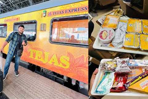 Tejas Express Executive Class Food Review || 2 years baad bhi itna acha Food &amp; service || IRCTC ..