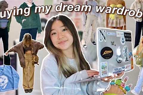 buying my DREAM wardrobe! (online shop with me)