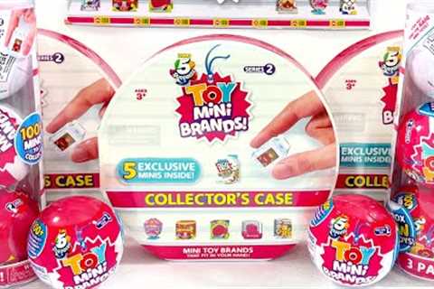 TOY MINI BRANDS COLLECTOR'S CASE Series 2 - GIVEAWAY - &amp; Unboxing 10 5 Surprise Balls
