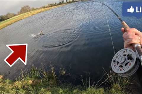 Fly Fishing in Super Strong Winds!