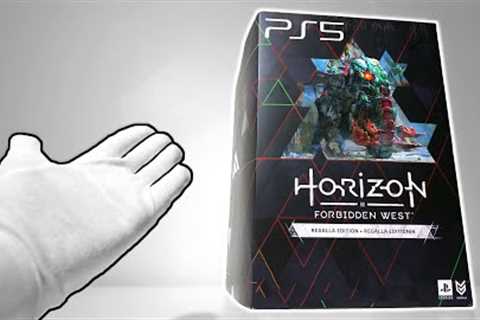 Unboxing Horizon Forbidden West Regalla Edition [PS5]
