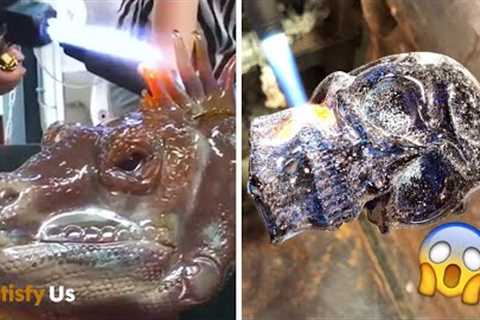 Most Satisfying Videos | Glass Blowing Art Compilation #12 | Satisfy Us