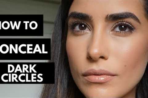 A Full Coverage Makeup Tutorial Hiding DARK CIRCLES!