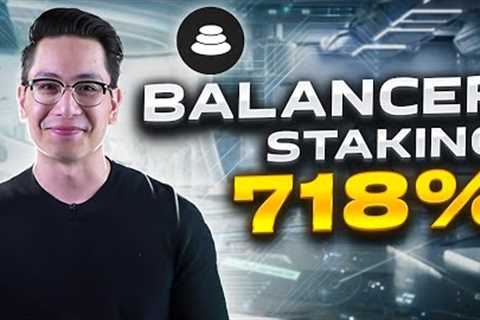 THE MOST PROFITABLE BALANCER STAKING at 718% 🚀balancer v2 yield farming