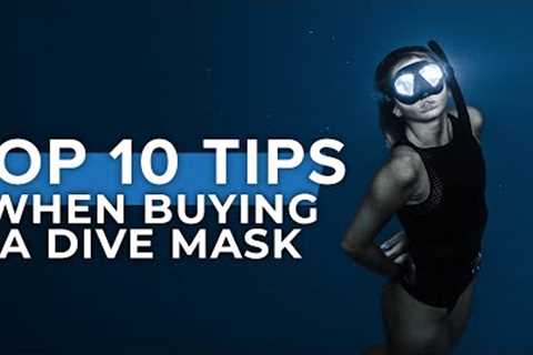 Top 10 Dive Mask Buying Tips #scuba #top10 @ScubaDiverMagazine