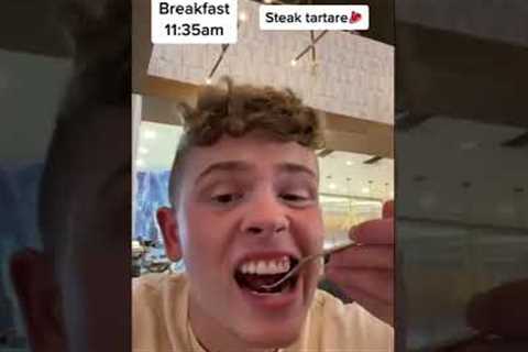 I ate from Gordon Ramsay’s restaurants for the whole day! #shorts #gordonramsay #food