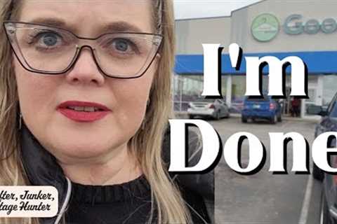 Goodwill Shopping Disappointments - I Can't Do This Anymore -  Empty Shelves, Waste Of Time!