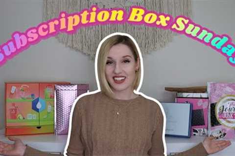 FIRST ONE OF THE YEAR! | Subscription Box Sunday | Vol. 1 January 2023