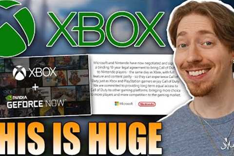 Xbox Just Changed The Game BIG TIME...