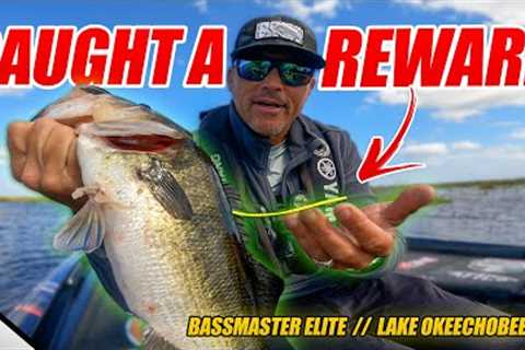 I CAUGHT a REWARD! - Bassmaster Elite Lake Okeechobee (Practice) - UFB S2 E02