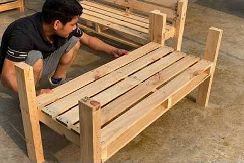 Creative Pallet Recycling Ideas You Have Never Seen Before |  How To Create A Beautiful Pallet Sofa