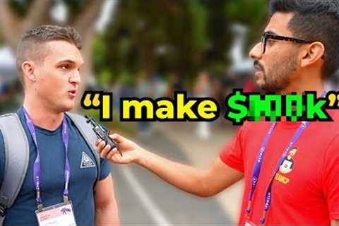 I asked developers how much MONEY they make