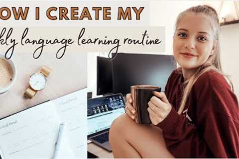 How to Create a Language Study Routine | Learning a New Language at Home Study Plan