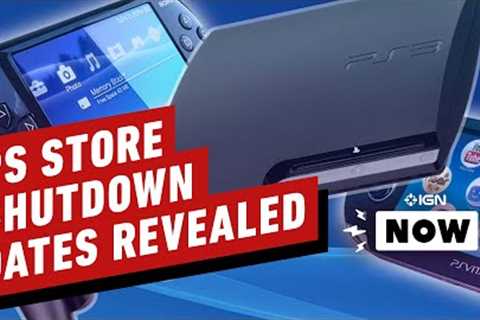Sony Confirms It's Shutting Down PlayStation Stores for Legacy Consoles - IGN Now