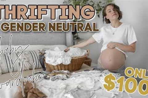 Thrifting Baby's ENTIRE Wardrobe For $100 | Thrift With Me!