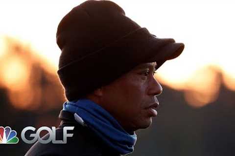 Highlights: Tiger Woods practices at Genesis Invitational | Golf Today | Golf Channel