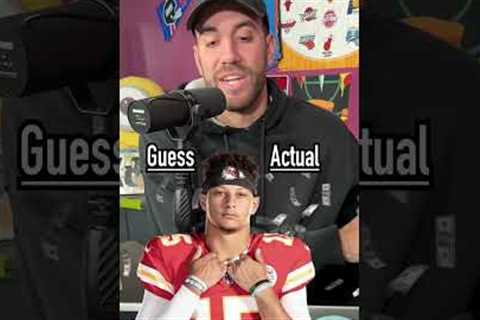 Guessing Tom Brady, Patrick Mahomes, and Robert Downey Jr’s Net Worths!! #shorts