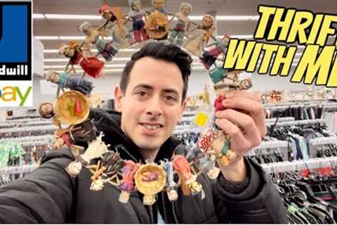 I was SHOCKED! Thrift with ME 2 STORES ~ GOODWILL RESELLING ON eBay FOR A PROFIT