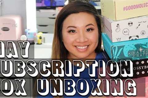 K-BEAUTY SUBSCRIPTION BOX UNBOXING FOR MAY (sort of LOL)