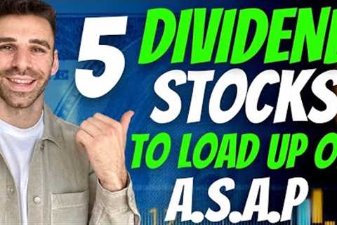 5 Dividend Stocks I'm LOADING UP On For More Cashflow &amp; Passive Income