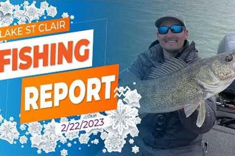 Lake St. Clair Ice Fishing Report 2/22/2023