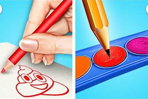 Incredible Drawing Hacks And Gadgets || Art Hacks, DIY Ideas, Gadget Recommendations by Kaboom!