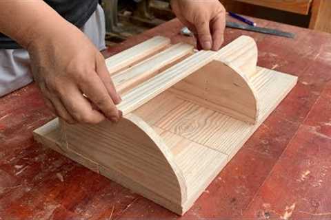 Simple Easy But Very Useful Woodworking Ideas  DIY Smart Storage Racks To Keep Your Home Tidy