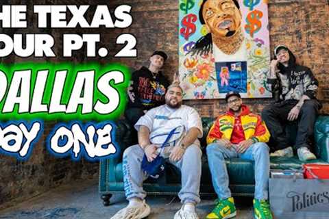 THE TEXAS TOUR: DALLAS DAY ONE *SNEAKER SHOPPING IN OUR HOME CITY*